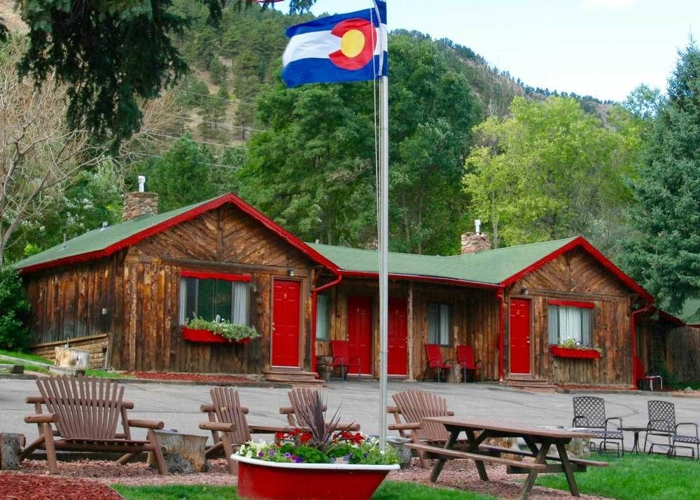 Foot Of The Mountain Motel Boulder Exterior foto